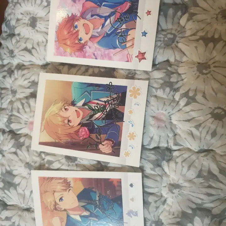 [BUNJANG] Ensemble Stars Illustration Postcard Set (3 Types) / 앙상블 스타즈 일러스트 엽서 3종 세트