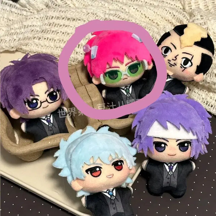 [BUNJANG] Saiki Kusuo No Psi-nan Saiki Kusuo Unofficial 10cm Plush Doll / 사이키쿠스오의 재난 사이키 쿠스오 비공식 10cm 인형