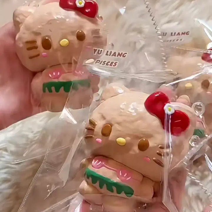 [BUNJANG] Hawaiian Tanning Kitty Squishy / 하와이태닝키티 말랑이