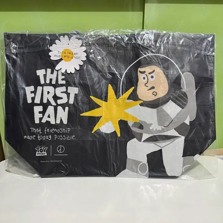 [BUNJANG] PEACEMINUSONE x Toy Story The Firstpan Reusable Bag L / 피스마이너스원 x 토이 스토리 더 퍼스트팬 리유저블 백 L
