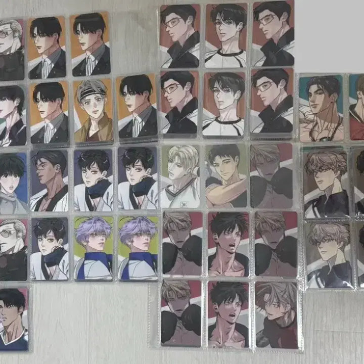 [BUNJANG] Team Rezin Collection Photocard Bundle Set 48 pcs / 팀레진 컬렉션포토카드 컬포 48장 일괄 백라이트 한서인 징크스 주재경 김단 원가이하
