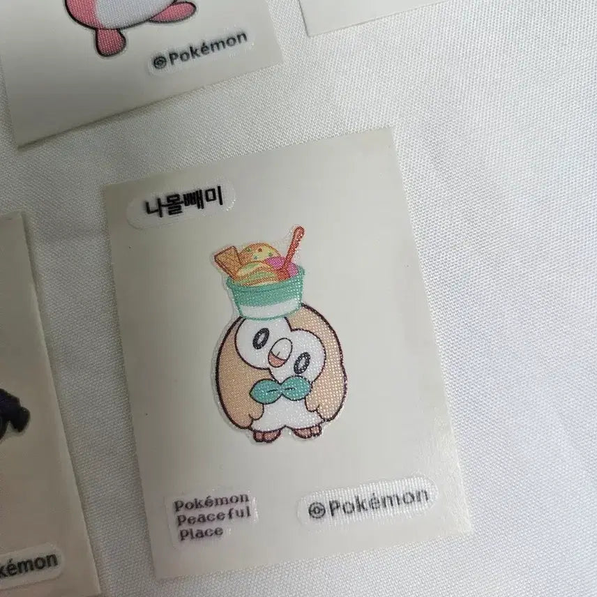 [BUNJANG] Pokemon Sticker Collection / 개별) 포켓몬스터 띠부씰 포켓몬 띠부씰 스티커