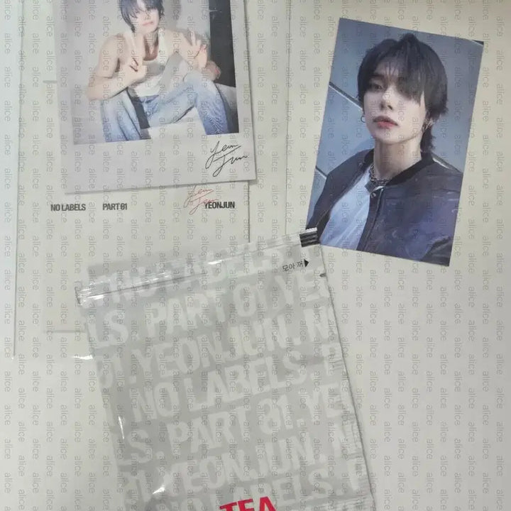 [BUNJANG] TXT Yeonjun Polaroids Photocard Teabags Set / 연준공방폴라포카티백세트 노레이블즈파트원 역조공 투바투 txt yeonjun
