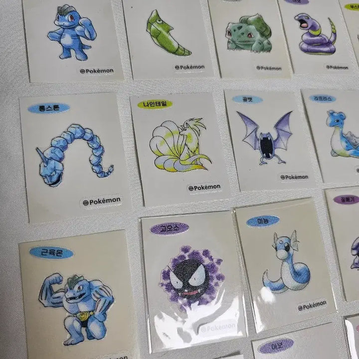 [BUNJANG] Pokémon 30th Anniversary 띠부씰 Sticker Bundle Set / (일괄) 포켓몬스터 30주년 띠부씰 포켓몬 띠부씰 스티커 일괄 세트