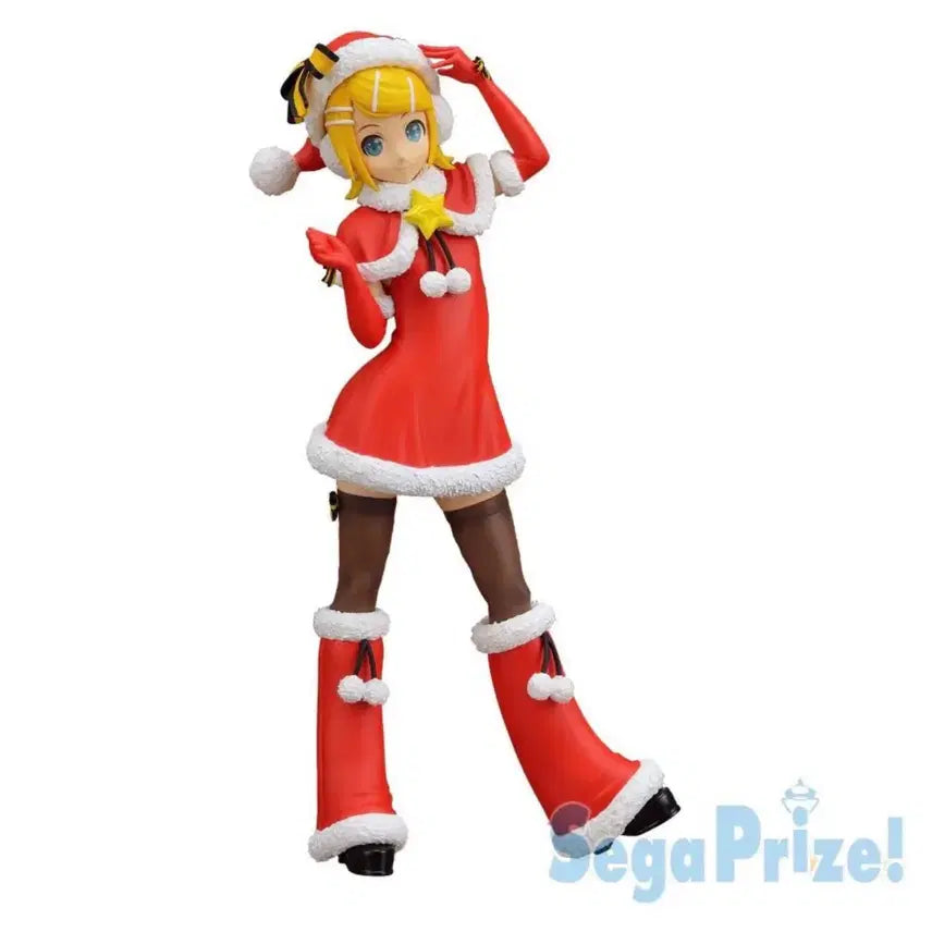 [BUNJANG] Kagamine Rin Santa F:NEX Arcade Classic Vocaloid Figure (Sealed) / [번장유일.초희귀.미개봉] 카가미네 린 산타 프디바 아케이드 고전 보컬로이드 피규어