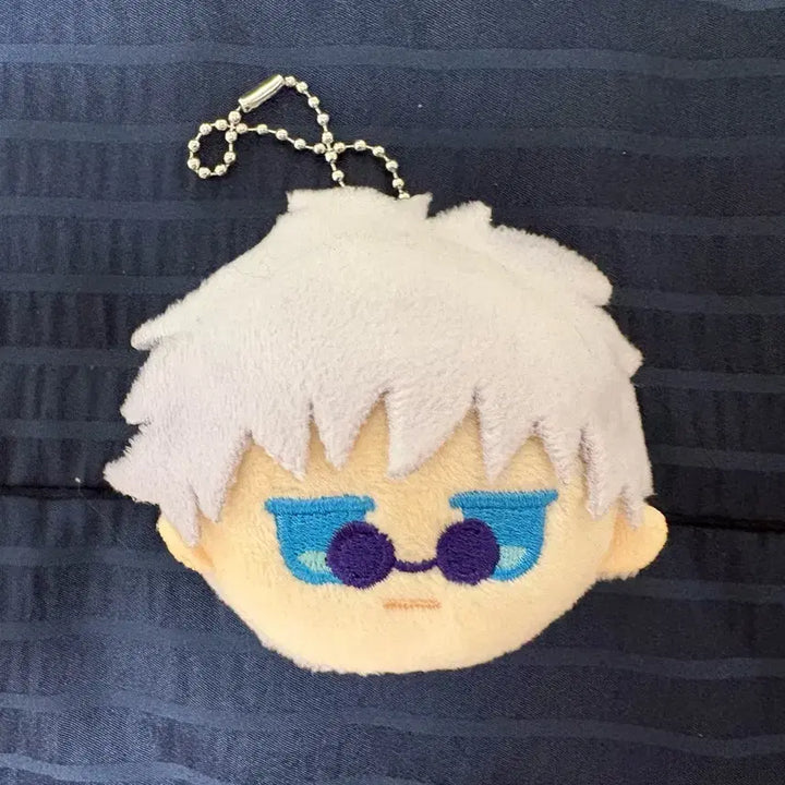 [BUNJANG] Jujutsu Kaisen Satoru Gojo Badge Keyring / 고죠사토루 뱃지키링