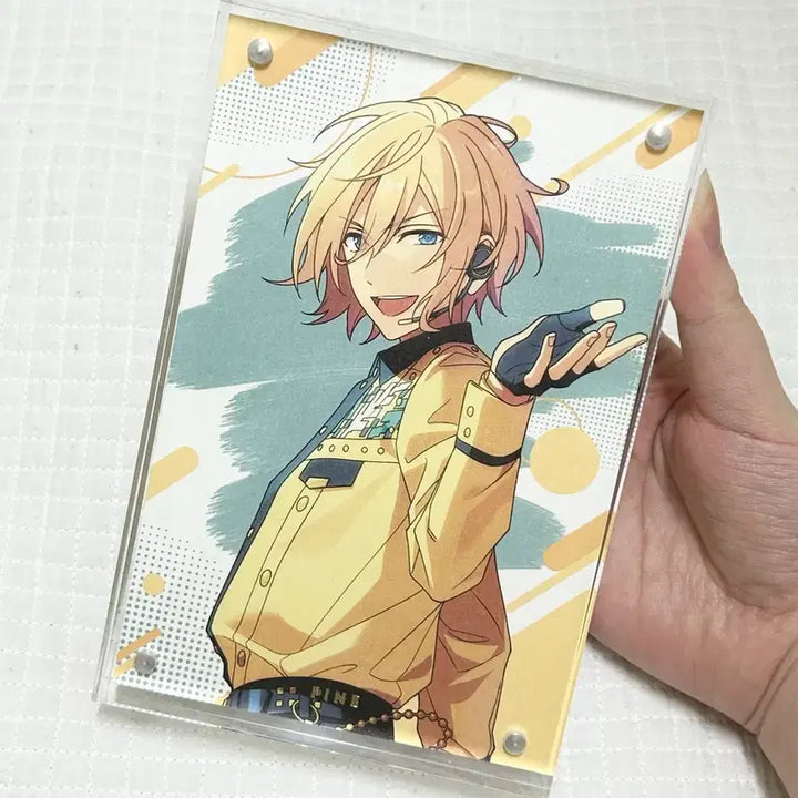 [BUNJANG] Ensemble Stars! Eichi Acrylic Block with Postcard Bundle Set / 앙스타 에이치 엽서 아크릴 블럭 일괄 양도