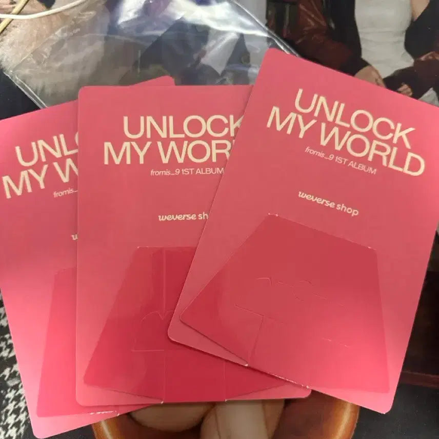 [BUNJANG] fromis_9 Unofficial &amp;quot;My Turn&amp;quot; Weverse Exclusive Framed Photocard Set / 프로미스나인 언마월 위버스 특전 액자