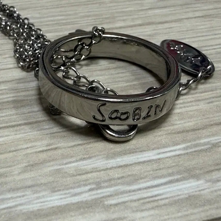 [BUNJANG] TXT Soobin Necklace Ring Bundle Set / 투바투 수빈 목걸이 반지 양도