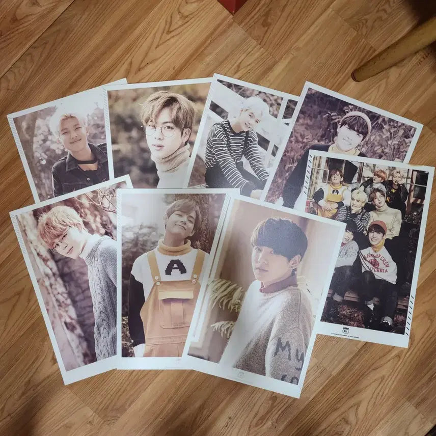 [BUNJANG] BTS 2nd Muster Mini Poster Set / BTS 2기 머스터  미니 포스터 세트