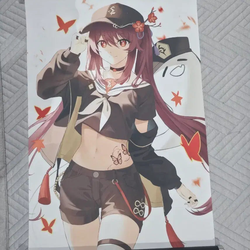 [BUNJANG] Genshin Impact Hu Tao Wall Scroll / 원신 호두 족자봉