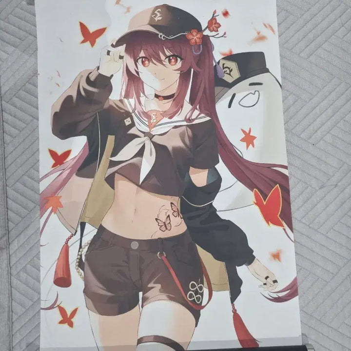 [BUNJANG] Genshin Impact Hu Tao Wall Scroll / 원신 호두 족자봉