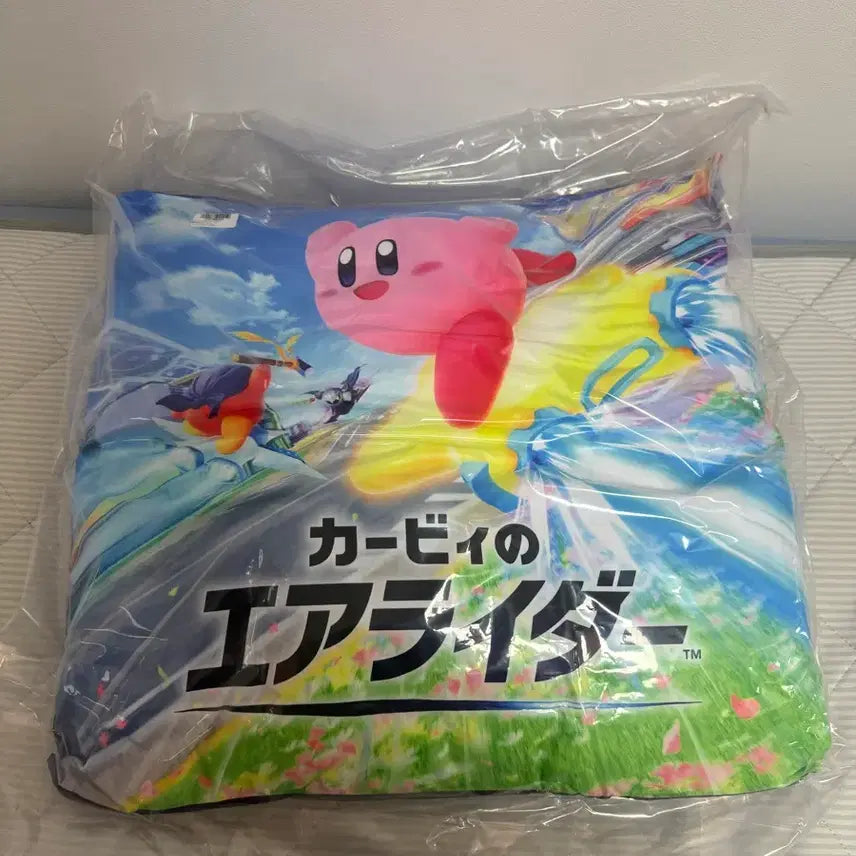 [BUNJANG] Kirby Air Ride Large Cushion Plush Japan Genuine / 별의 커비 에어라이더 쿠션 대형인형 판매 일본정품