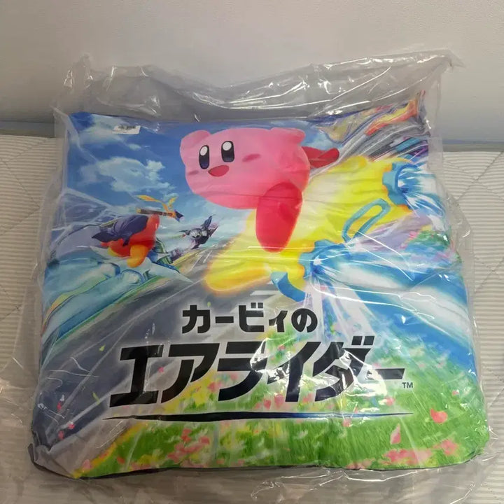 [BUNJANG] Kirby Air Ride Large Cushion Plush Japan Genuine / 별의 커비 에어라이더 쿠션 대형인형 판매 일본정품