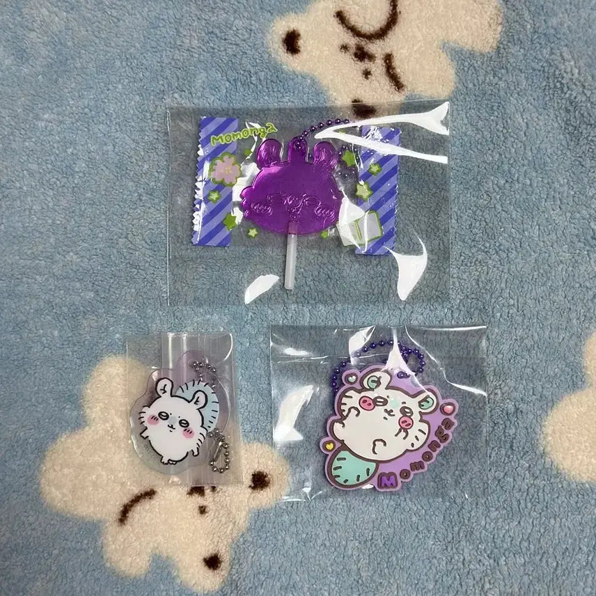 [BUNJANG] Momonga Keyring Set of 3 / 모몽가 키링 3종