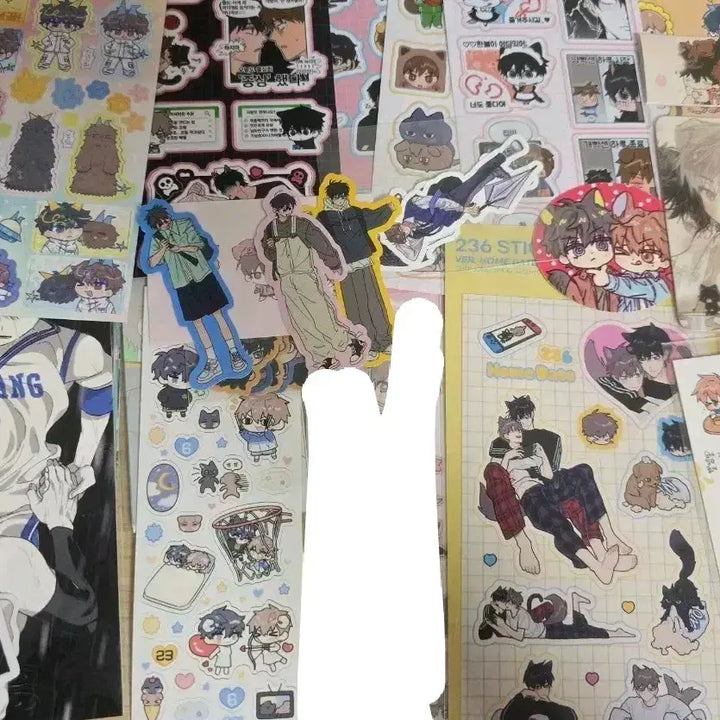 [BUNJANG] Garbage Time Jongsang Sticker Acrylic Goods Bundle Set / 가비지타임 갑타 종상 스티커 아크릴 굿즈 판매 양도