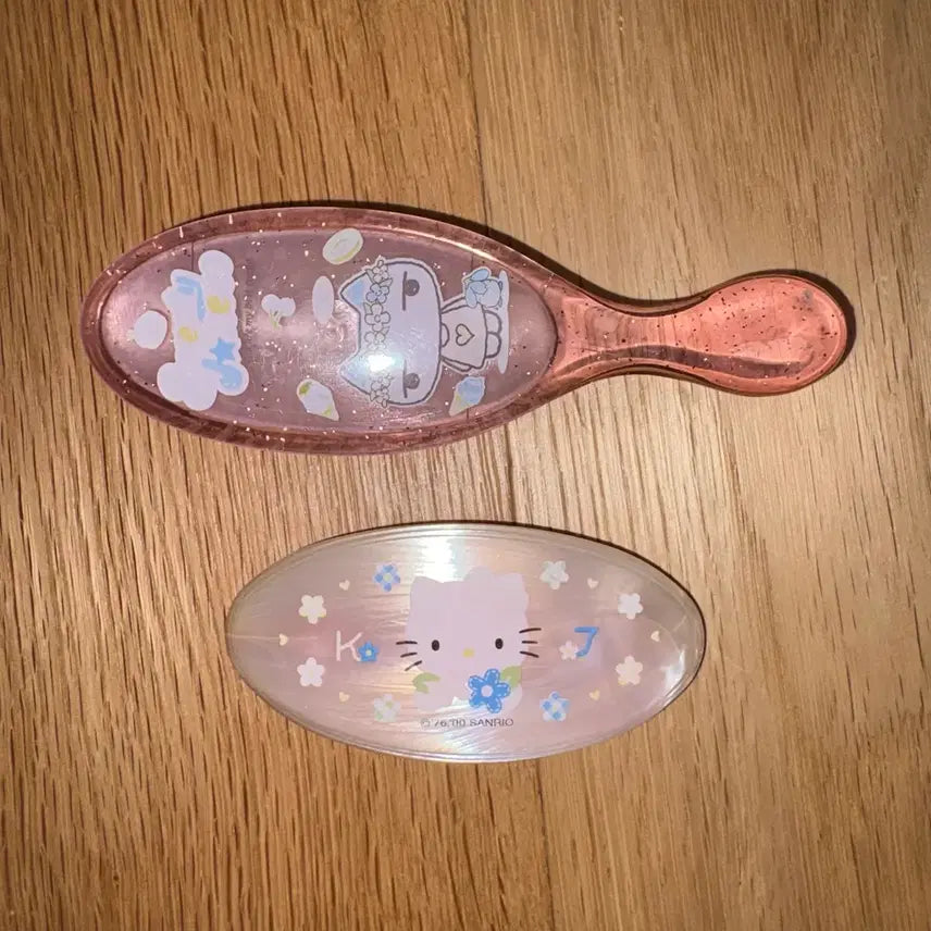 [BUNJANG] Aineko Hello Kitty Hair Pin Bundle Set / (일괄) 고전문구 아이네꼬 빗 헬로키티 머리삔