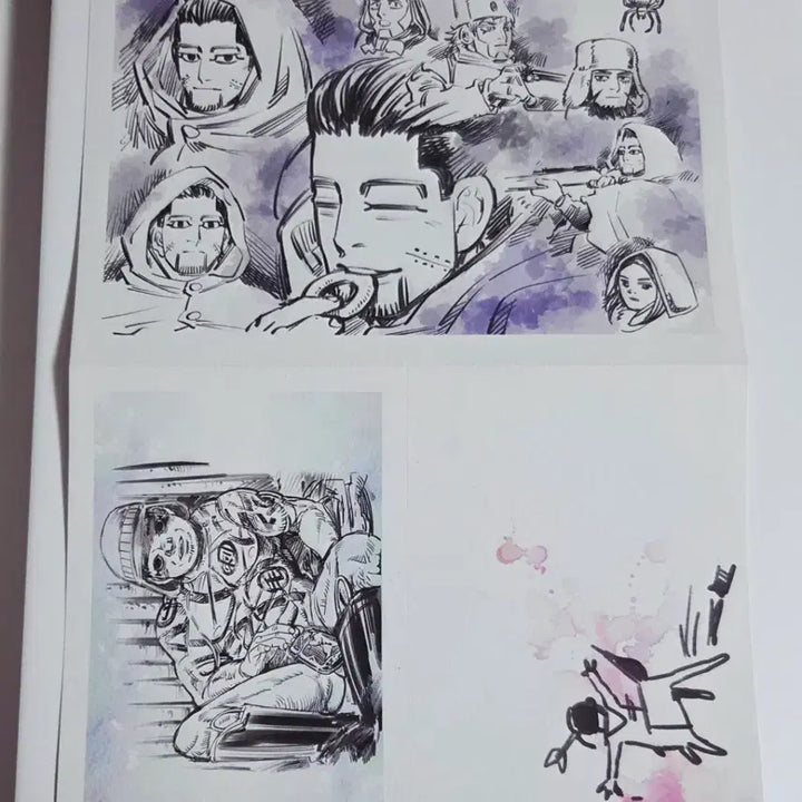 [BUNJANG] Golden Kamuy Illustration Cards (Set of 2) / 무배) 골든카무이 일러스트 카드 2장