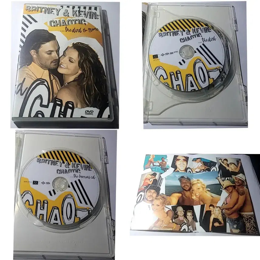 [BUNJANG] Britney Spears Chaotic DVD &amp; CD Set / (가격 내렸음) Britney&amp;Kevin DVD + CD 에디션 팔아요~