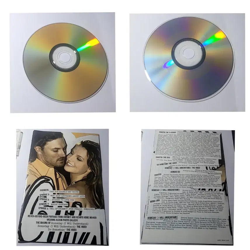 [BUNJANG] Britney Spears Chaotic DVD &amp; CD Set / (가격 내렸음) Britney&amp;Kevin DVD + CD 에디션 팔아요~