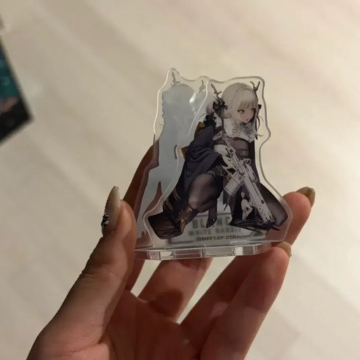 [BUNJANG] Nisekoi Chitoge Kirisaki White Rabbit Acrylic Stand / 니케 블랑 백묘 화이트래빗 아크릴 스탠드