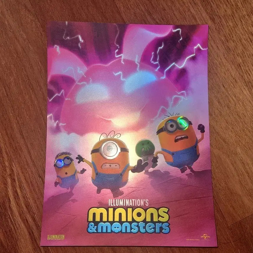 [BUNJANG] Minions &amp; Monsters Art Card / 미니언즈 &amp; 몬스터즈 아트카드