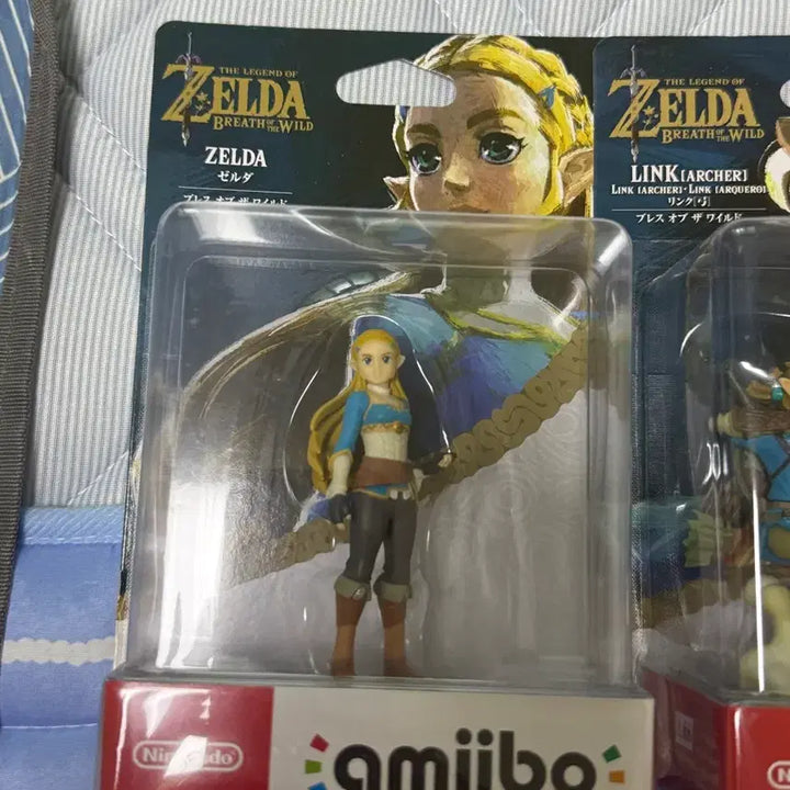 [BUNJANG] The Legend of Zelda Amiibo Figures Set (Link, Zelda, Revali) - Breath of the Wild - Sealed / 젤다의 전설 아미보 피규어 4종 야생의 숨결 야숨 링크 활 젤다 영걸 리발 다르케르 미개봉