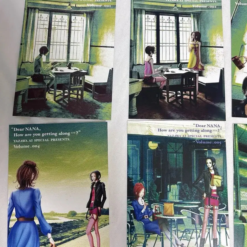 [BUNJANG] Yazawa Ai NANA Postcard Card Set (8 Types) / [고전 공식굿즈] NANA 나나 야자와아이 엽서카드 8종세트 쿠키 고전문구