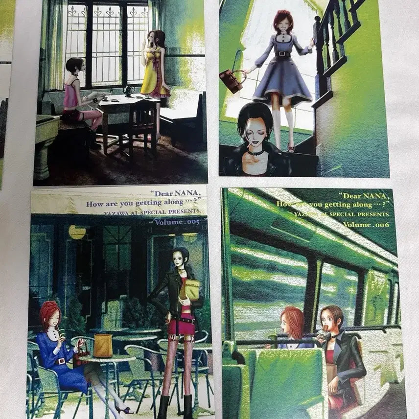 [BUNJANG] Yazawa Ai NANA Postcard Card Set (8 Types) / [고전 공식굿즈] NANA 나나 야자와아이 엽서카드 8종세트 쿠키 고전문구