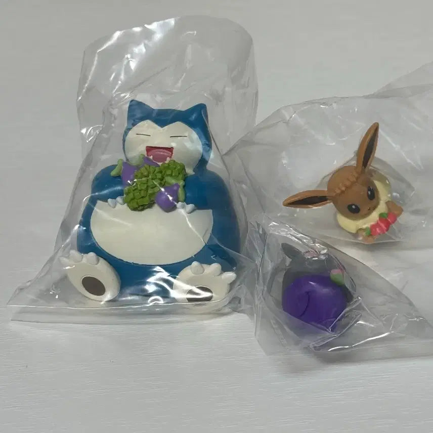 [BUNJANG] Pokemon Full Belly Mascot Gacha Bundle Set / 포켓몬 배부른 마스코트 가챠 3개 일괄