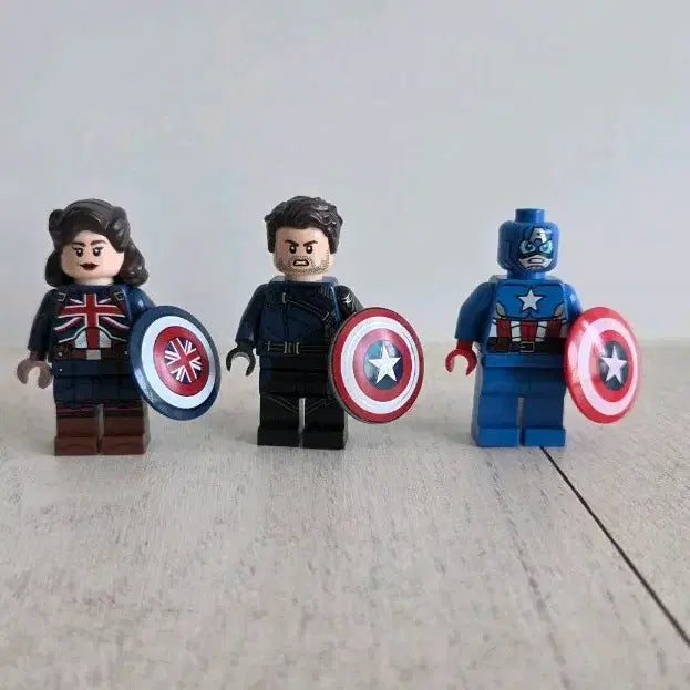 [BUNJANG] LEGO Marvel Captain America 3-Figure Set / 레고 마블 캡틴  피규어 3종