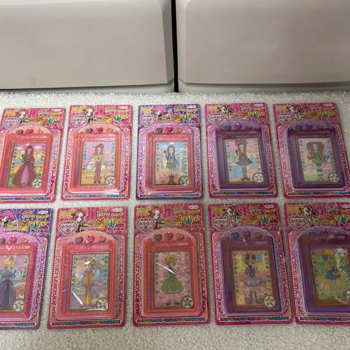 [BUNJANG] Sugar Sugar Rune Cell Cards Bundle Set (10 Types) / 고전문구)슈가슈가룬 셀카드 10종 일괄