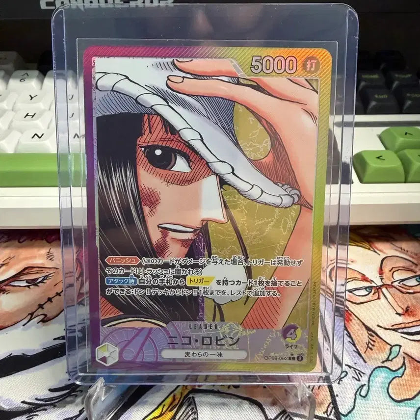 [BUNJANG] One Piece Card Nico Robin Leader / 일판 원피스 카드 니코 로빈 리더 페레