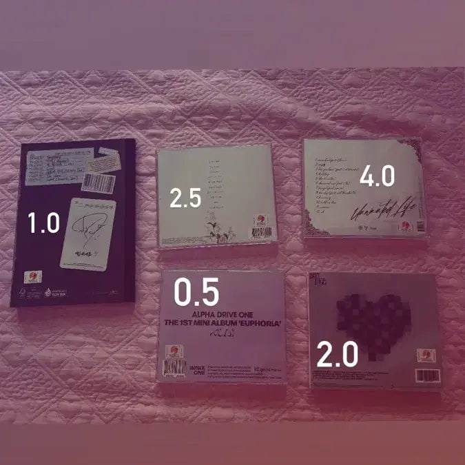 [BUNJANG] Various Artists - K-Pop Album Bundle (Lee Sang-won, D.O., Black Skirt, Boycold, Big Naughty) / 래퍼 가수 이상원 로얄44 도경수 디오 검정치마 보이콜드 빅나티 음반 판매