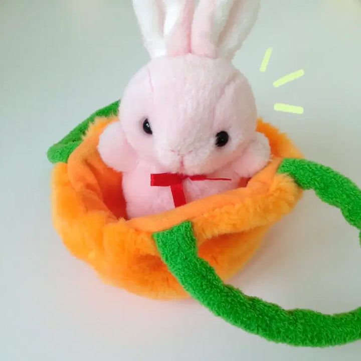 [BUNJANG] Classic Sinada Rabbit Basket Doll Set / 고전 시나다 토끼 바구니 인형 세트
