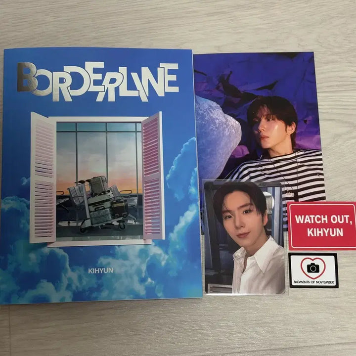[BUNJANG] Monsta X Kihyun Borderline ROUTE Full Set / 몬스타엑스 기현 보더라인 ROUTE 풀셋