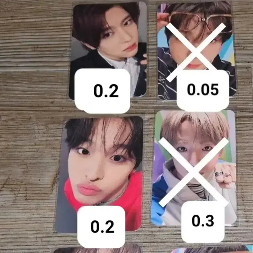 [BUNJANG] NCT WISH Yoisho BOMITGIRL Photocard Sion Riku / 엔시티 위시 요이동 보밋걸 포카 포토카드 양도 시온 리쿠