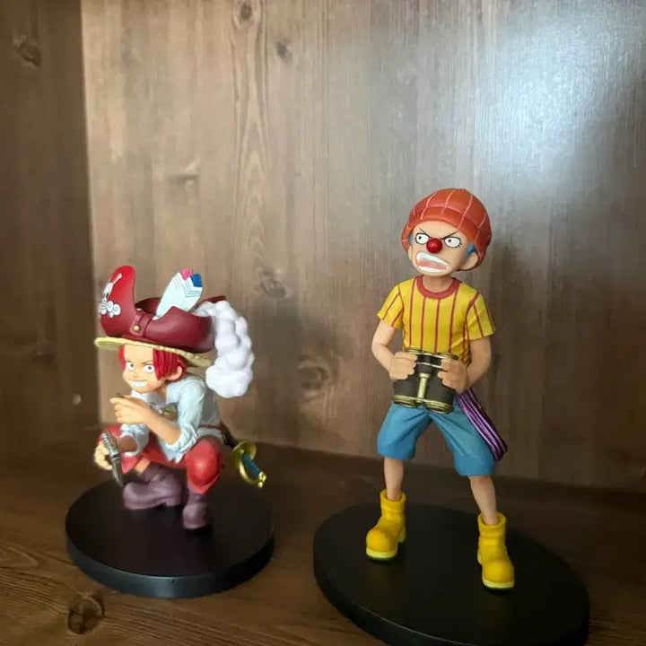 [BUNJANG] One Piece Shanks &amp; Buggy Children DXF Figure Set / 원피스 dxf샹크스 버기 칠드런 피규어 세트 일괄