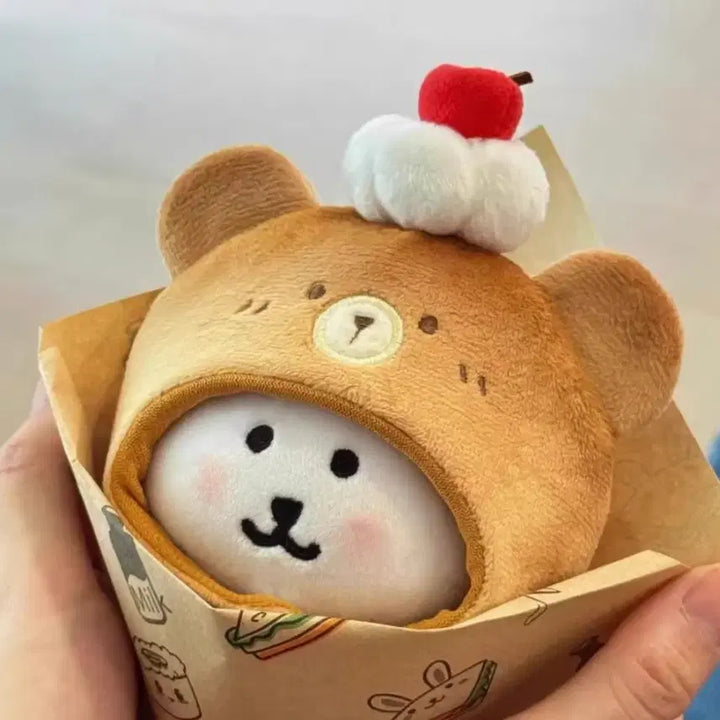 [BUNJANG] 10cm Cotton Doll Clothes Cupcake Crepe Hat / 10cm 솜인형옷 컵케이크 크레페 모자