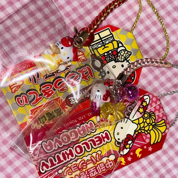 [BUNJANG] 2005 Classic Hello Kitty Strap Charm / 2005년 고전키티 스트랩