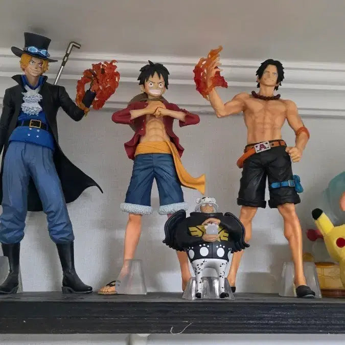 [BUNJANG] One Piece Ichiban Kuji Luffy, Ace, Sabo 3-Figure Set / 원피스 피규어 제일복권 루피 에이스 사보 3종세트