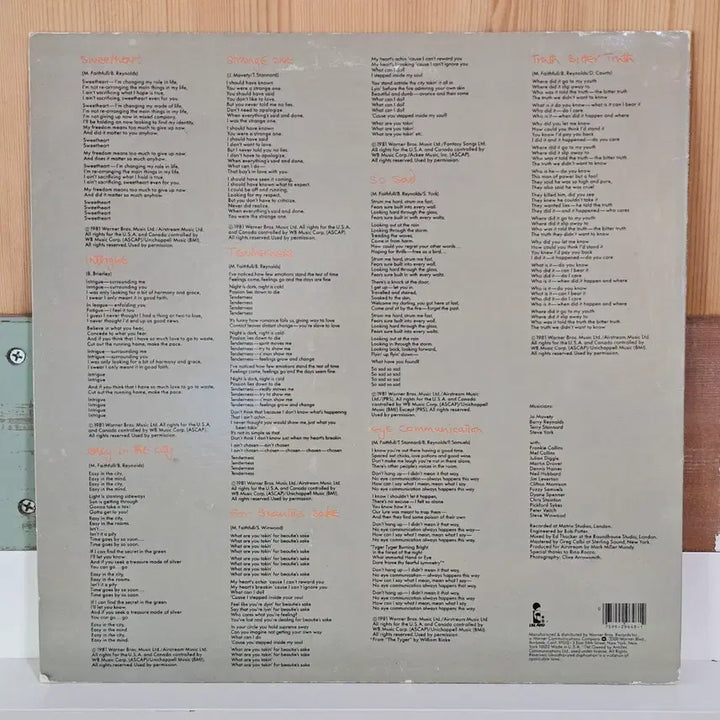 [BUNJANG] Marianne Faithfull Dangerous Acquaintances LP (1981 US Island Records) / Marianne Faithfull - Dangerous Acquaintances LP