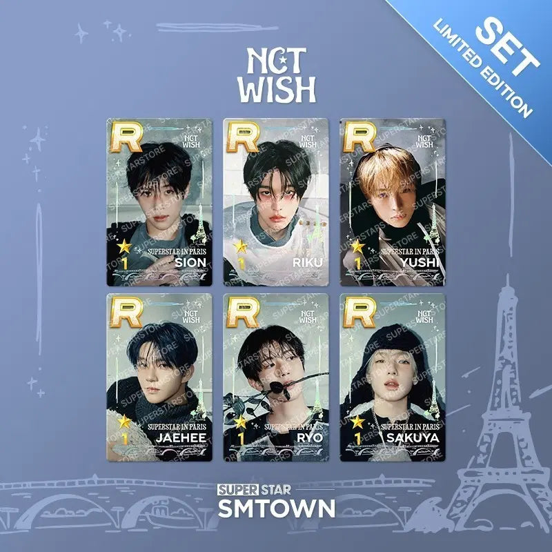 [BUNJANG] NCT WISH Superstar SM Photocard Set / 엔시티위시 nct wish 슈스엠 포카 세트