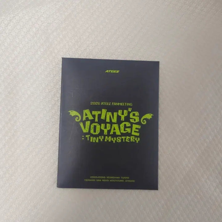 [BUNJANG] Ateez Atiny Zone Fanmeeting Photocard (Sealed) / (미개봉) 에이티즈 ateez 팬미팅 에이티니존 포카