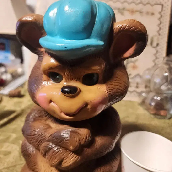 [BUNJANG] 1973 Oakland, New Jersey Piggy Bank / 1973년 USA 뉴저지주 오클랜드 저금통 높이24cm  19000원