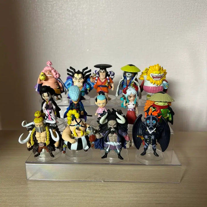 [BUNJANG] One Piece Wanophi Mi Series Wano Country Figures (Set of 14) / 원피스 원피노미 원피의열매 와노쿠니 피규어 가챠 카이도 야마토 킹 네코마무시