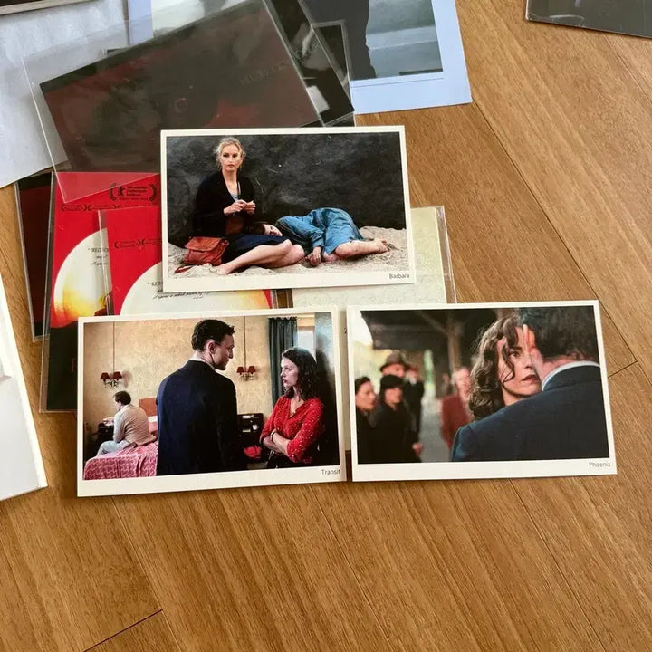 [BUNJANG] Christian Petzold Film Postcard Set Transit Phoenix Barbara Undine Badge / 크리스티안 페촐트 영화 엽서세트 트랜짓 피닉스 바바라 포스터 운디네 뱃지