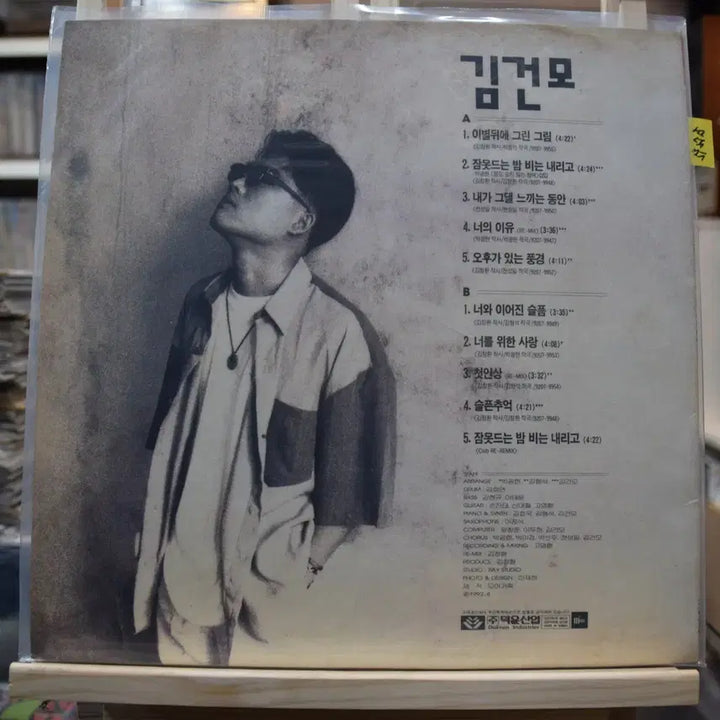 [BUNJANG] Kim Gun Mo "Wrongful Encounter" 1st Album LP (Mint Condition) / 김건모 1집 민트 : 잘못된 만남