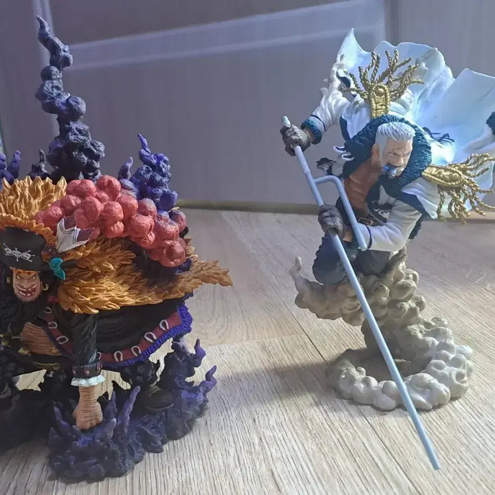 [BUNJANG] One Piece B Prize Teach &amp; C Prize Smoker Figure Bundle Set (No Art Box) / 개봉양품  원피스 b상 티치 c상 스모크 일괄만 팝니다.(아트박스없음)급처