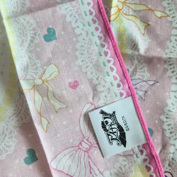 [BUNJANG] Bandai Aikatsu! Angelic Bear Handkerchief (Rare) / 아이카츠/아이엠스타 엔젤리베어 손수건